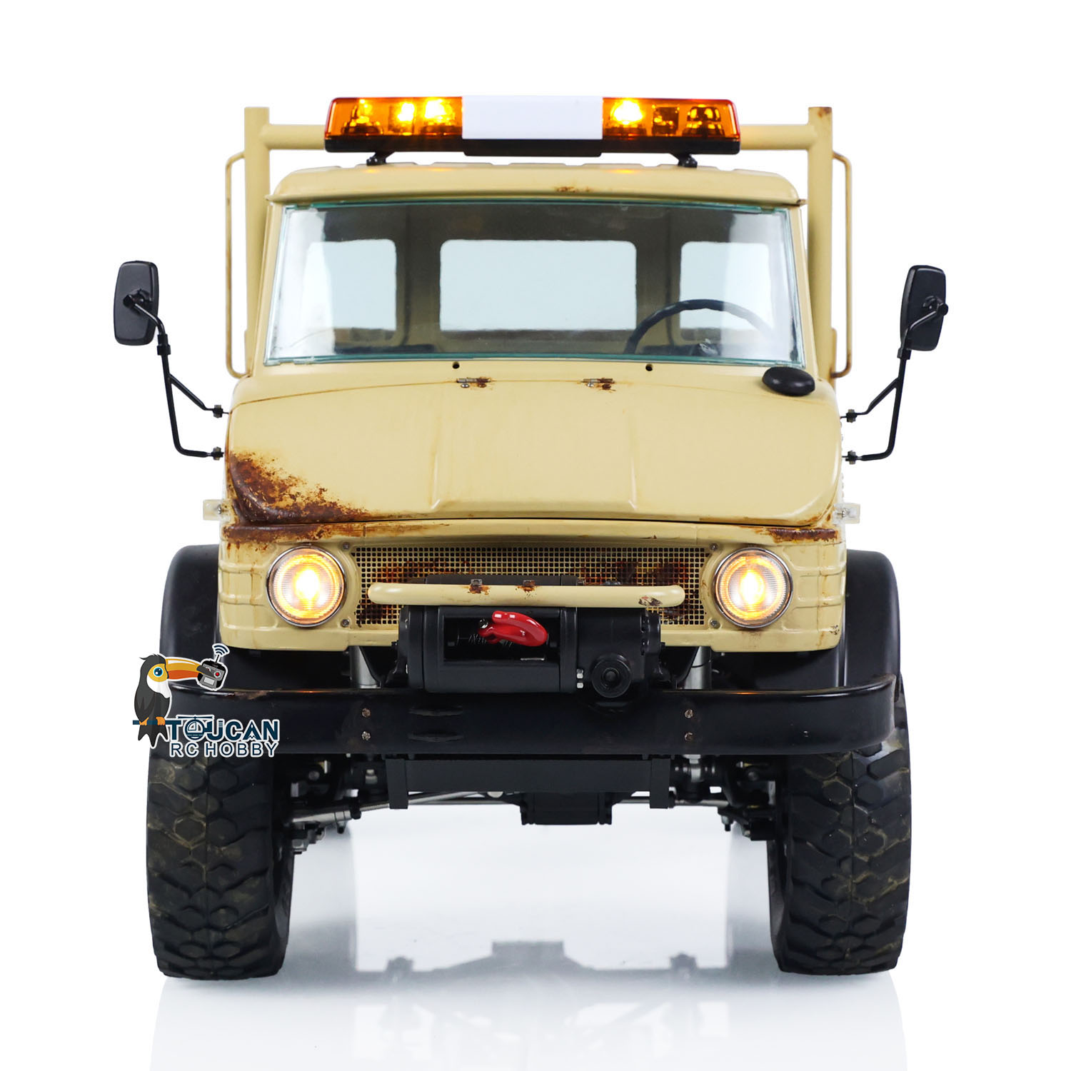 Rc Hobby Off Road - LESU 1/10 RC المعادن الزاحف 4x4