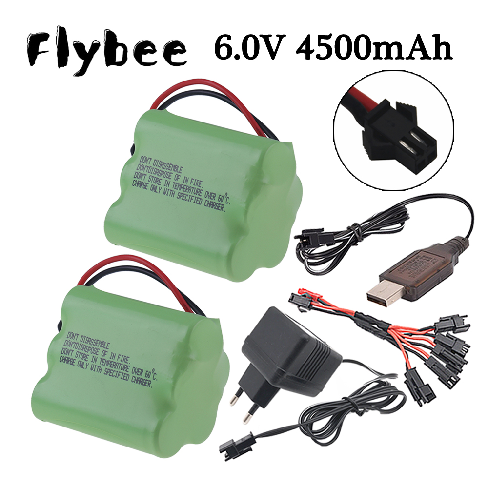 Rc Hobbyking - مجموعة قابس وشاحن بطارية Ni-MH لألعاب