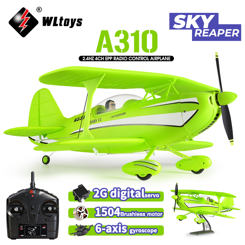Rc Glider Foam Wing - WLtoys A310 طائرة مزودة بجهاز للتحكم