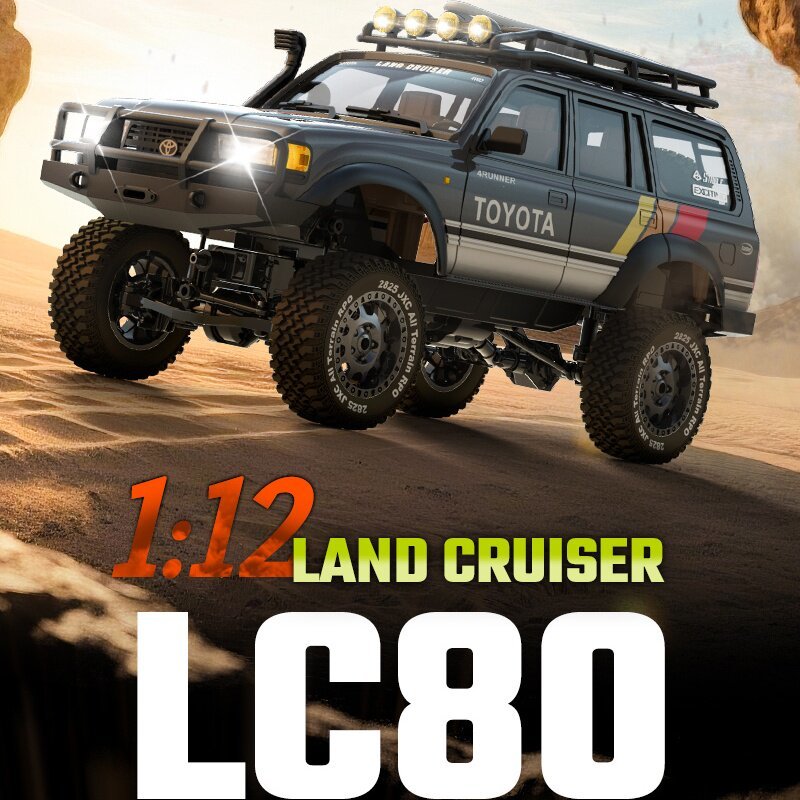 Rc Hobby Grade Car - سيارة تويوتا المعتمدة LC80 RC ذات