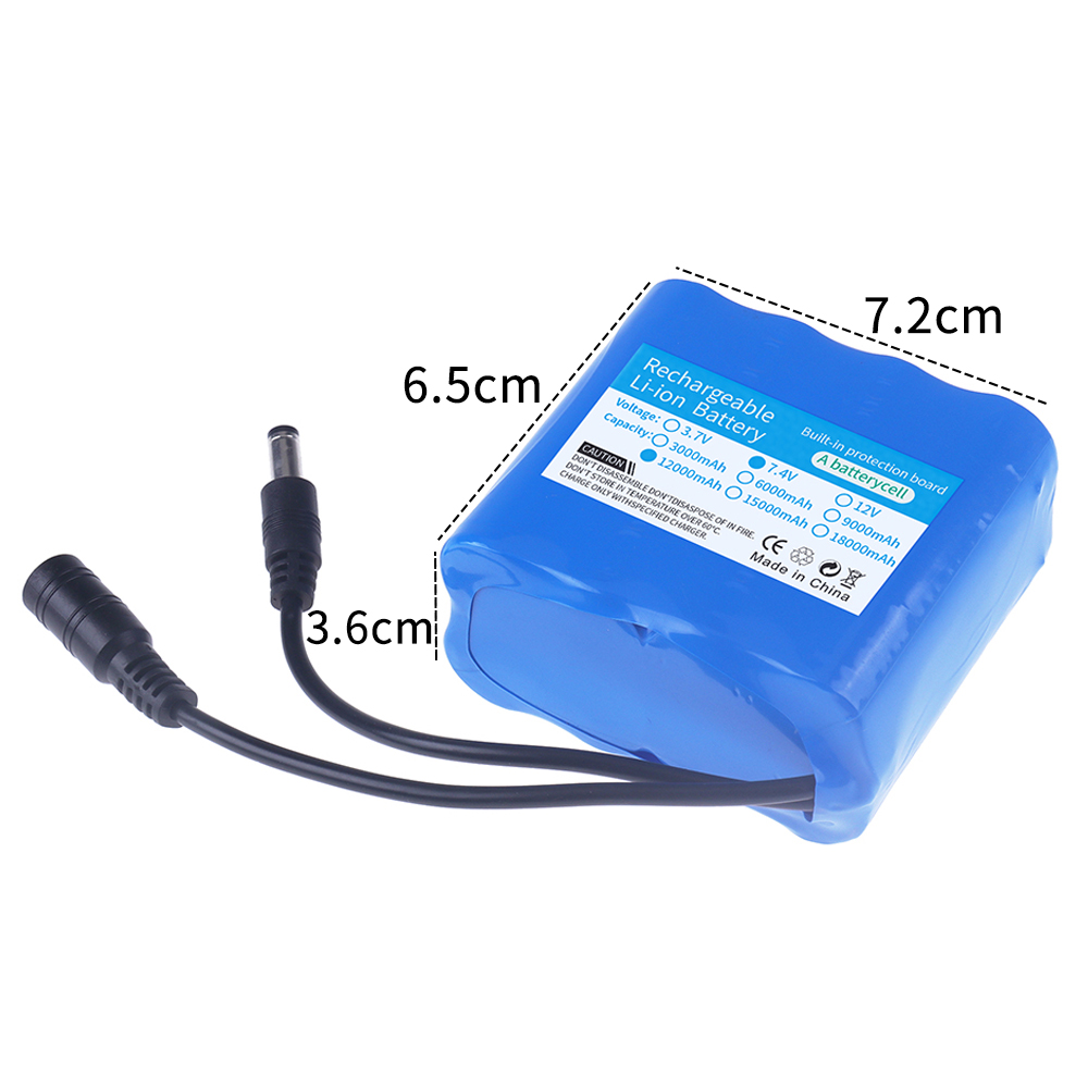 2S4P 18650 بطارية ليثيوم 7.4 ف - مراجعة Rc Hobbyking وسعره