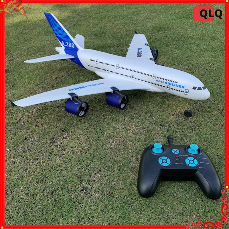 طائرة Rc A380 طائرة شراعية يتم - مراجعة Rc Glider Foam Wing وسعره