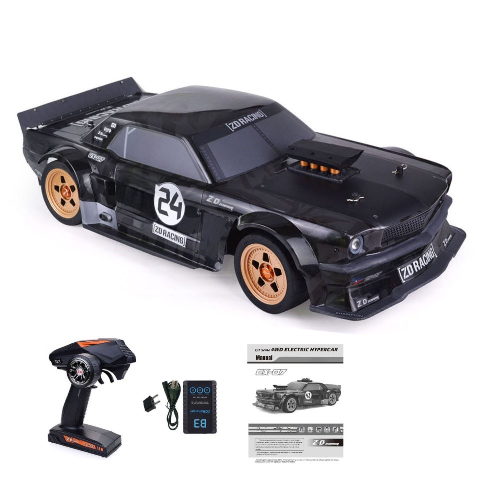1/7 ZD Racing EX07 RC سيارة ري - مراجعة Rc Hobby Grade Car وسعره