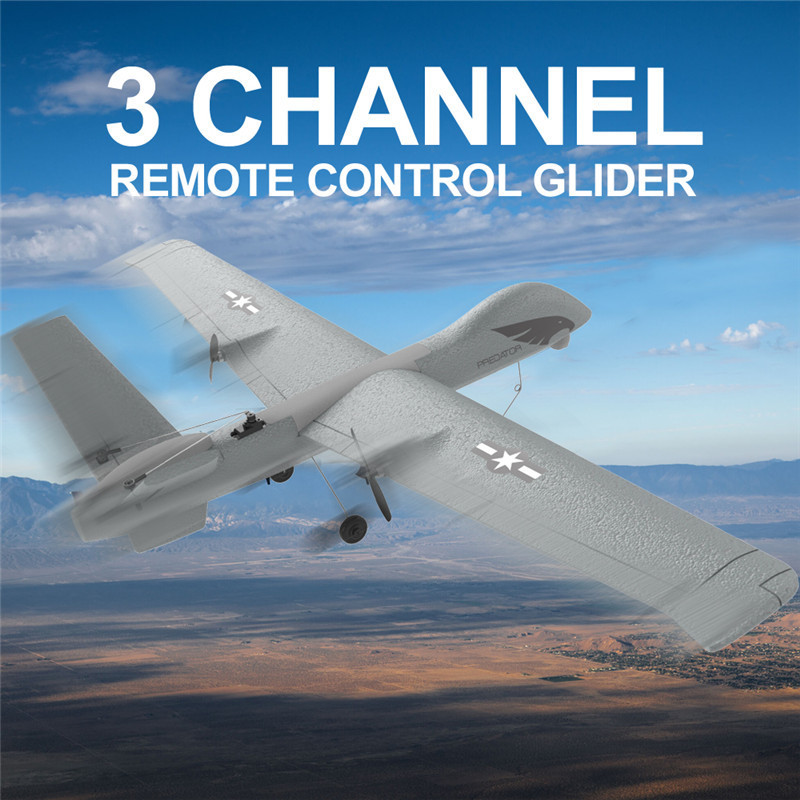 طائرة Rc Z55 ثلاث قنوات المفتر - مراجعة Rc Glider Foam Wing وسعره