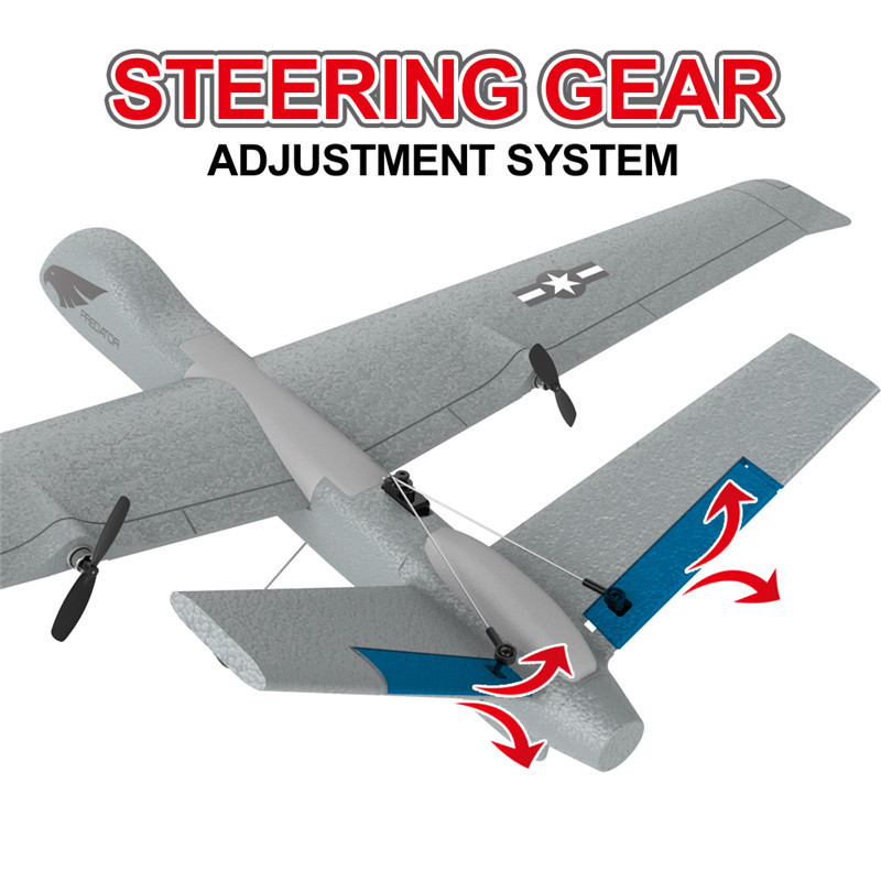 طائرة Rc Z55 ثلاث قنوات المفتر - مراجعة Rc Glider Foam Wing وسعره