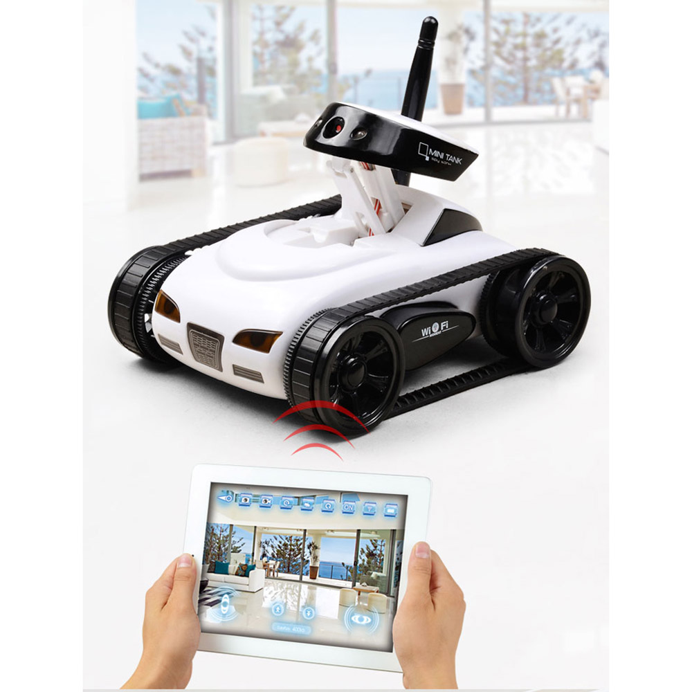 RC خزان الكاميرا FPV WIFI في ا - مراجعة Rc Hobby Grade Cars وسعره