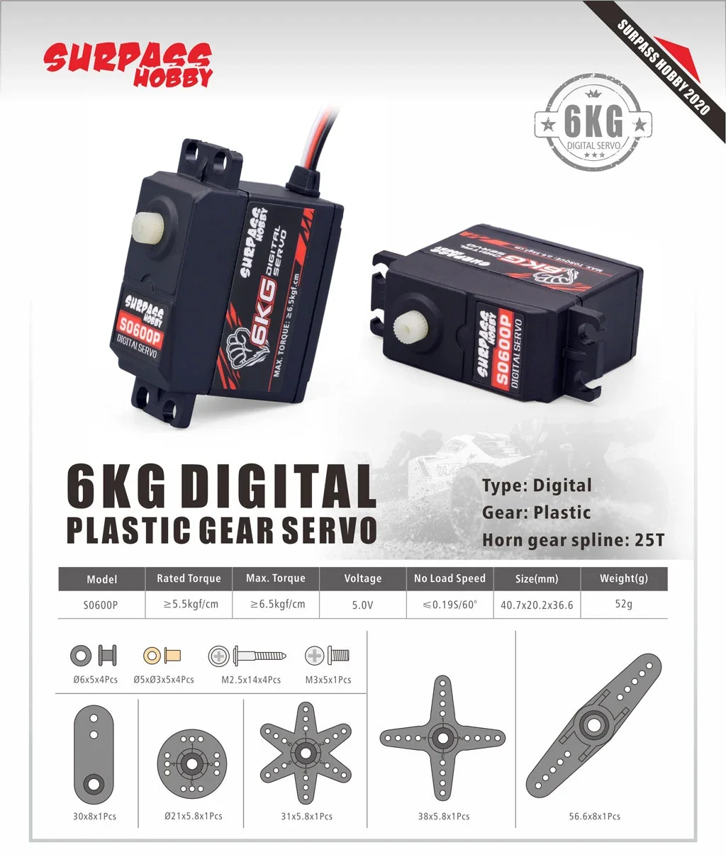 سيرفو رقمي مقاوم للماء من Surp - مراجعة Rc Hobbyking وسعره