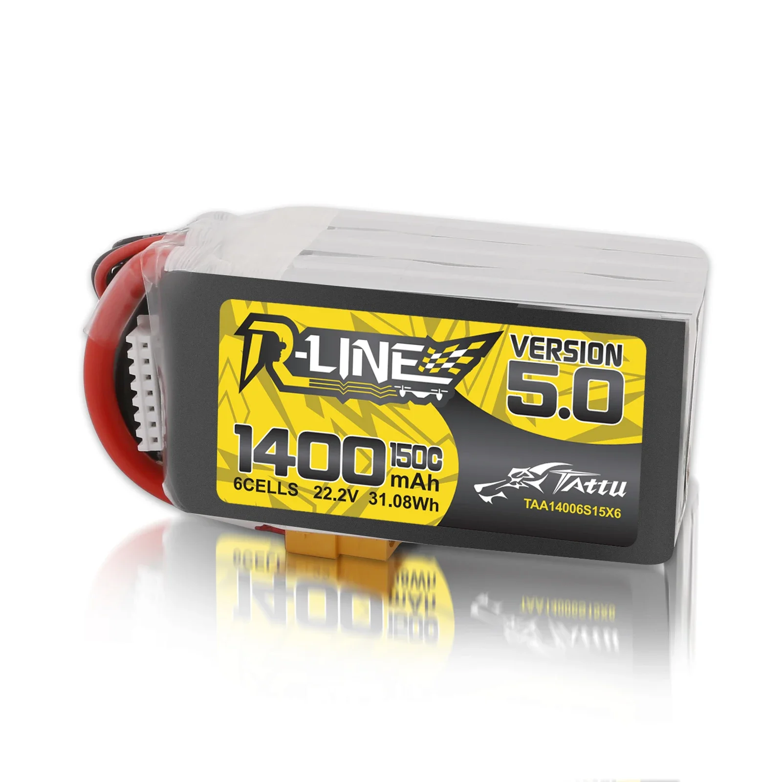 Tattu R-Line 1200mAh 1400mAh 6 - مراجعة Rc Hobbyking وسعره