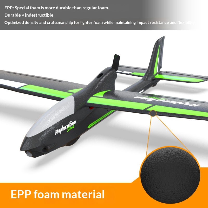 طائرة شراعية ذات 4 قنوات من VO - مراجعة Rc Glider Foam Wing وسعره