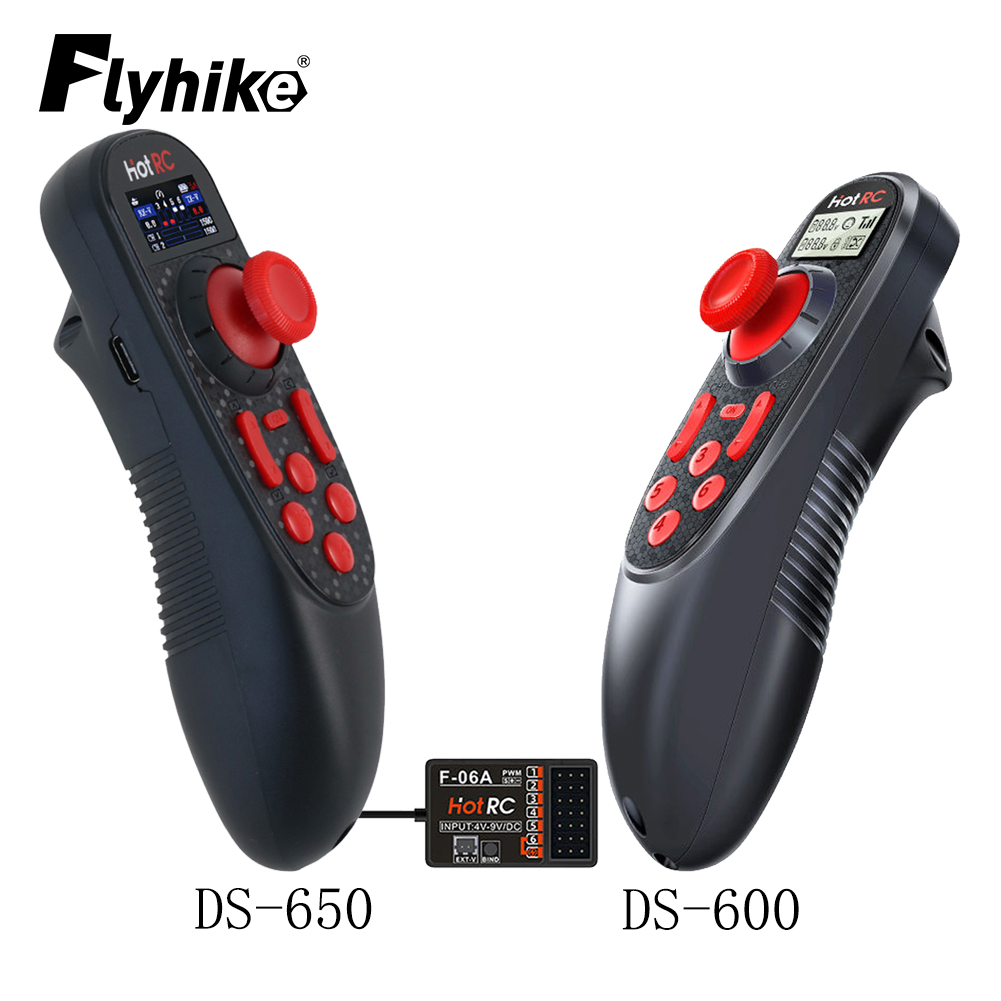 HOTRC DS-650 / DS-600 2.4G 6CH - مراجعة Rc Hobbyking وسعره