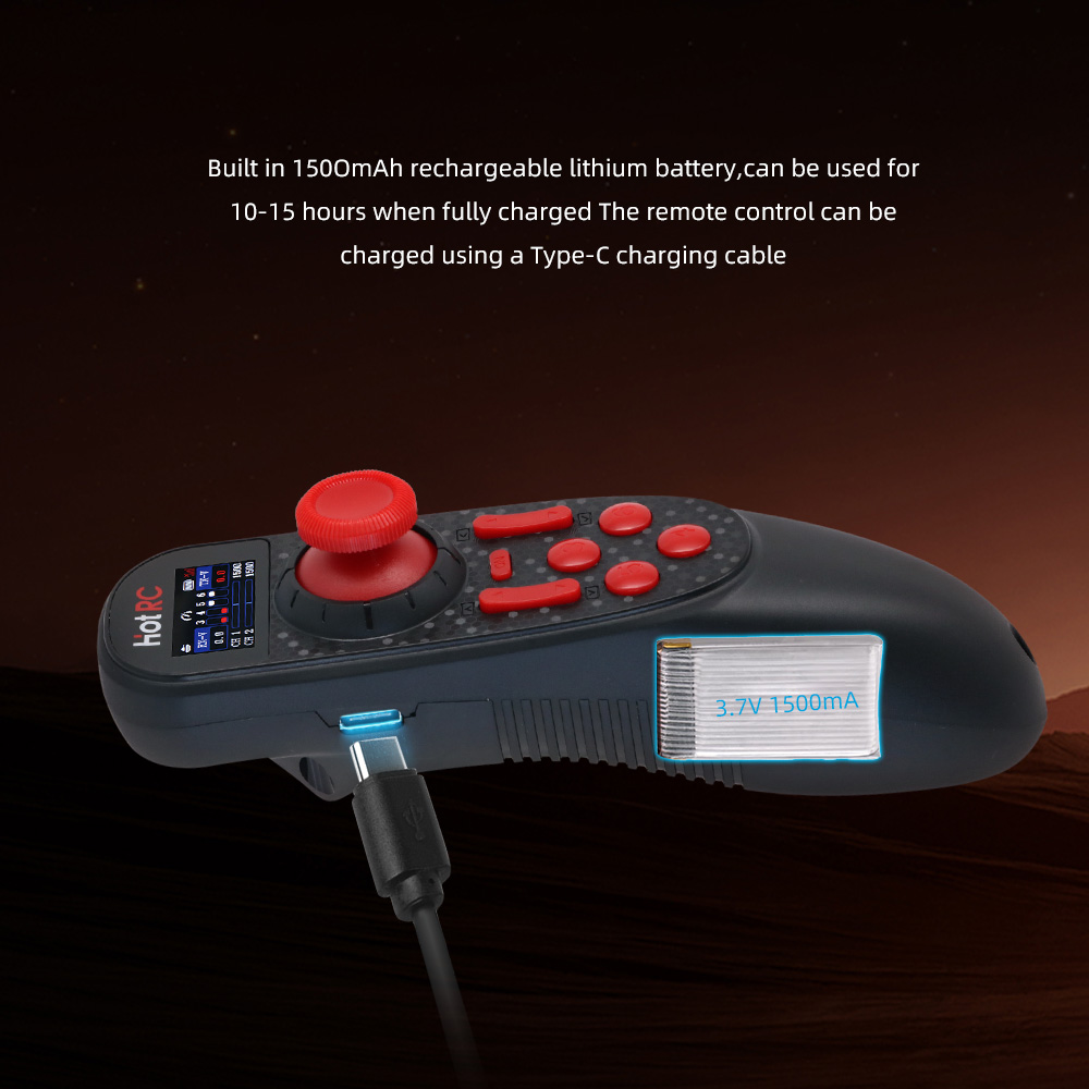HOTRC DS-650 / DS-600 2.4G 6CH - مراجعة Rc Hobbyking وسعره