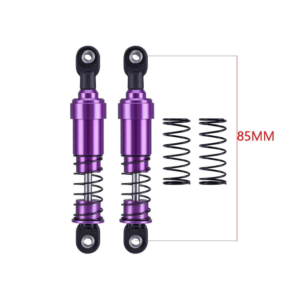 75 مللي متر-115 مللي متر تتحمل - مراجعة Shock Absorber Rc وسعره