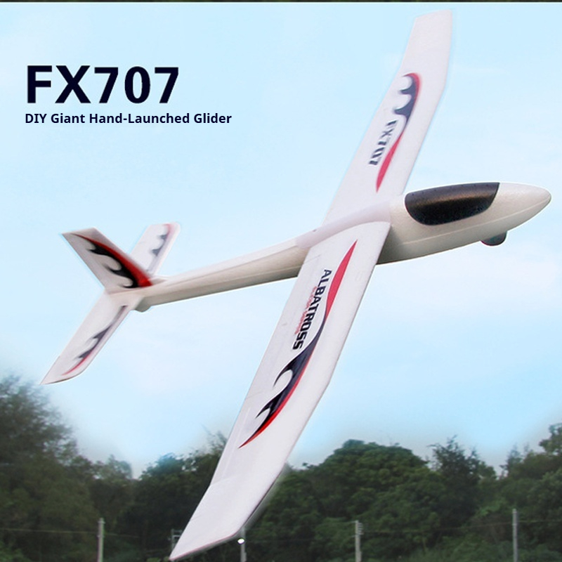 طائرة شراعية ثابتة الجناح FX70 - مراجعة Rc Glider Foam Wing وسعره