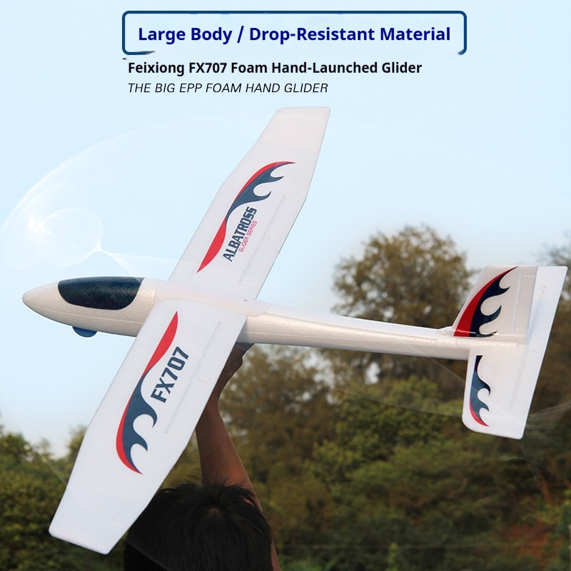 طائرة شراعية ثابتة الجناح FX70 - مراجعة Rc Glider Foam Wing وسعره