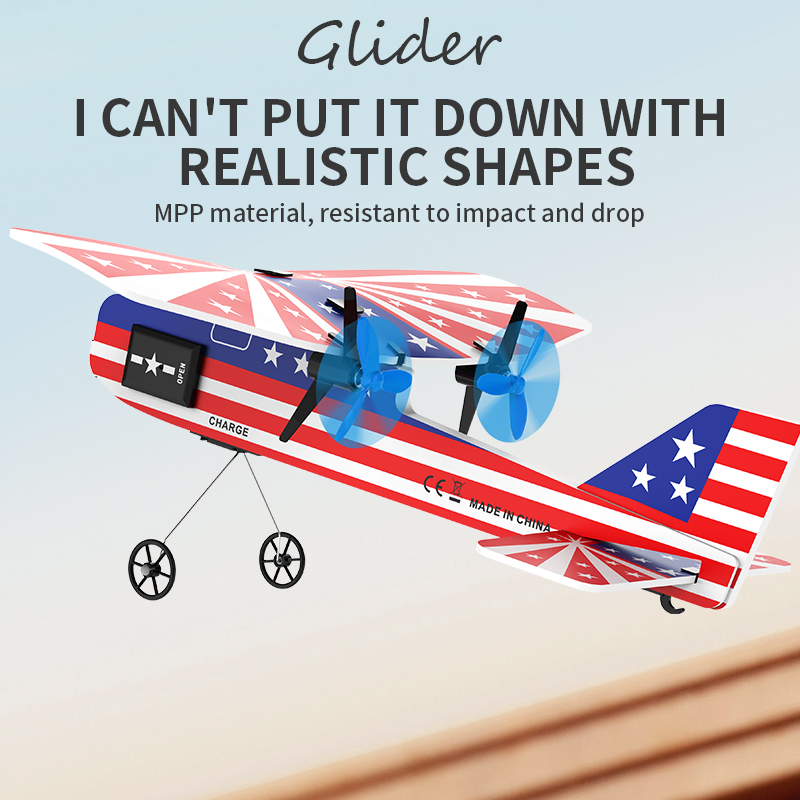 طائرة صغيرة تعمل بالتحكم عن بُ - مراجعة Rc Glider Foam Wing وسعره